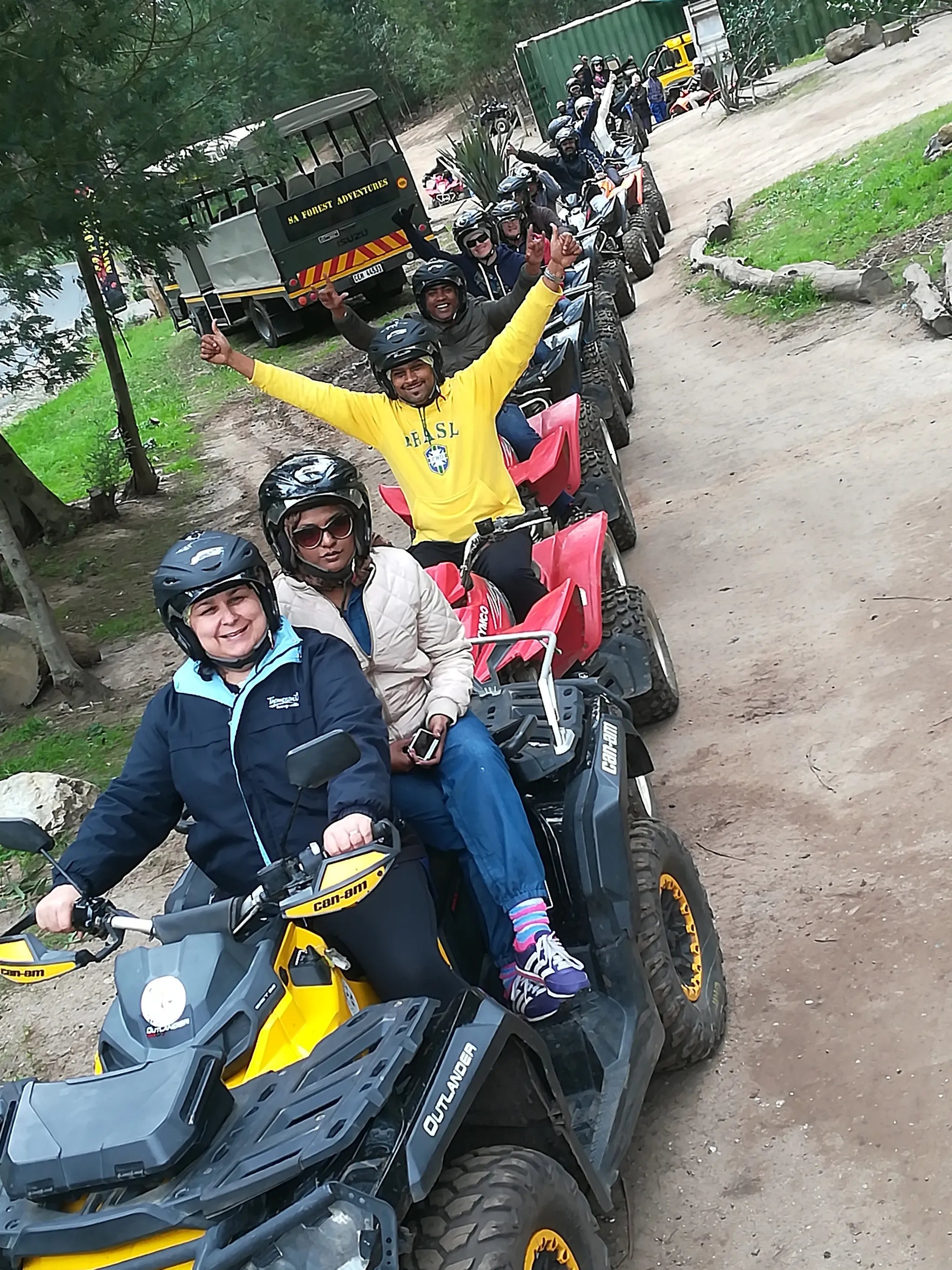 Quads at Hermanus Quad Biking, Whale Coast, South Africa.