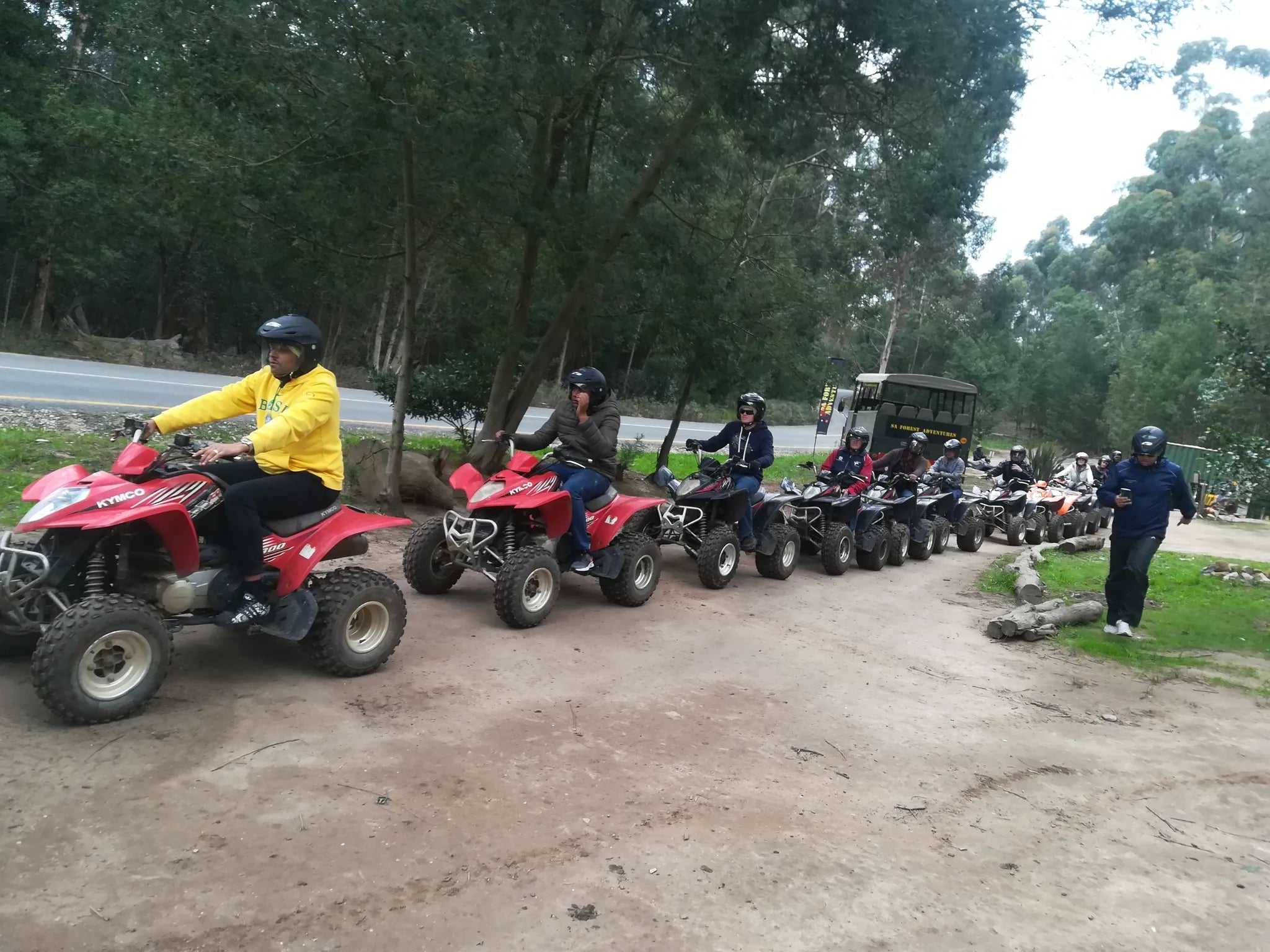 Quads at Hermanus Quad Biking, Whale Coast, South Africa.