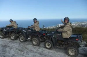 Quads at Hermanus Quad Biking, Whale Coast, South Africa.