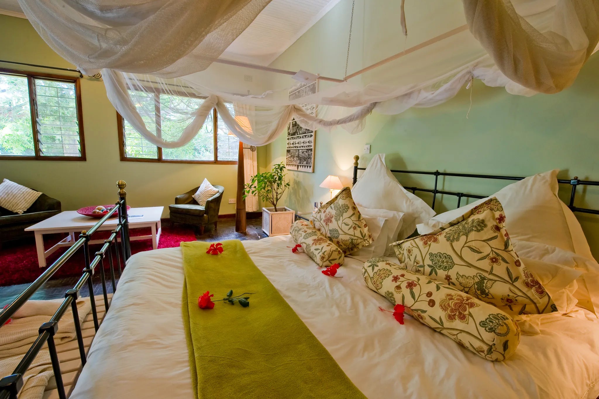 Heuglins Lodge at Heuglin’s Lodge, Lilongwe, Malawi.