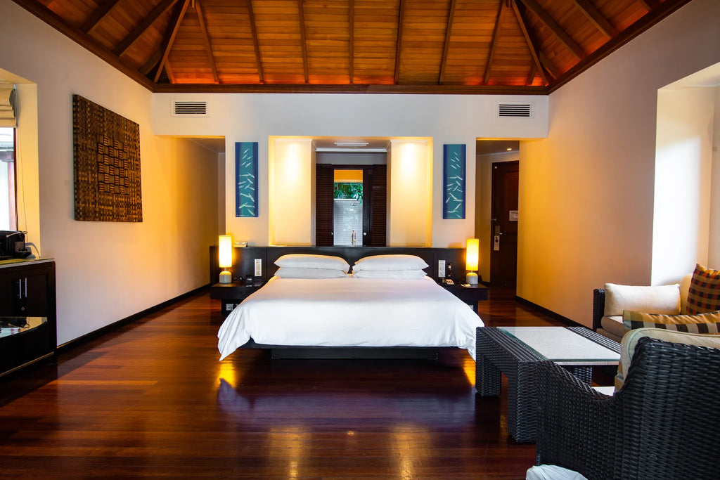 Beach Front Villa at Hilton Seychelles Labriz Resort & Spa, Silhouette Island, Seychelles.