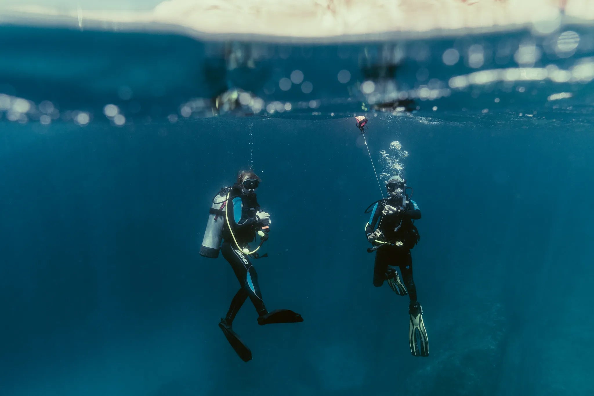 Diving at Hilton Seychelles Labriz Resort & Spa, Silhouette Island, Seychelles.