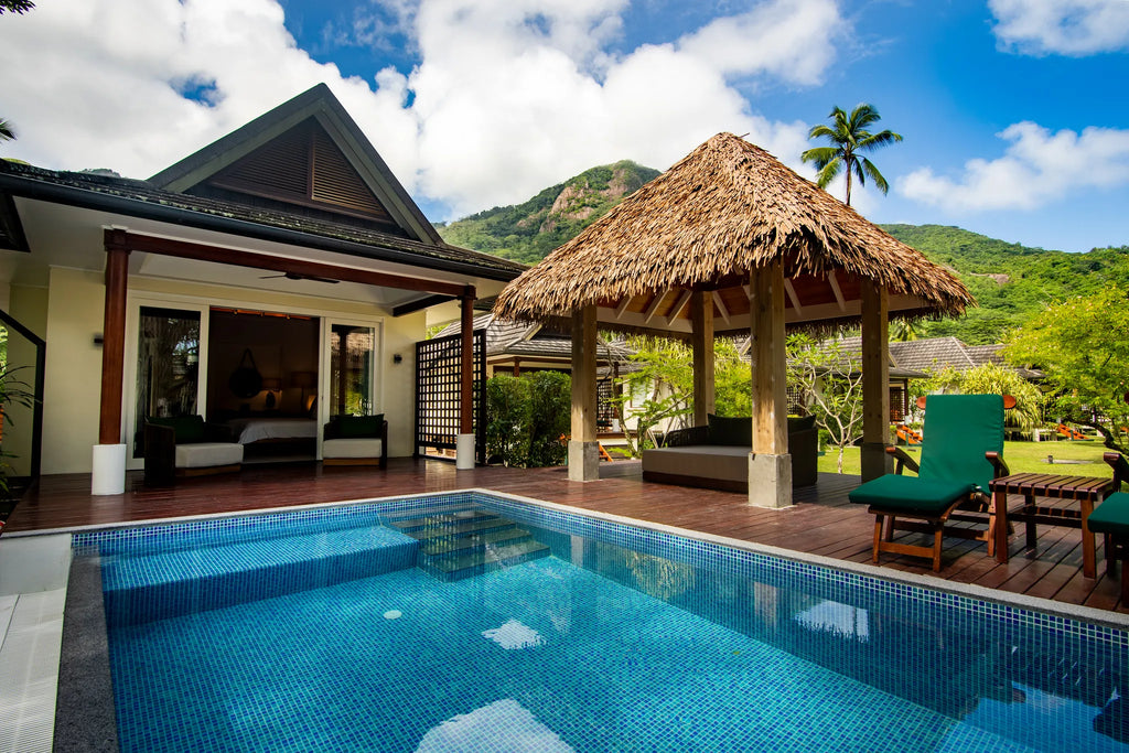 Garden Oasis Villa at Hilton Seychelles Labriz Resort & Spa, Silhouette Island, Seychelles.