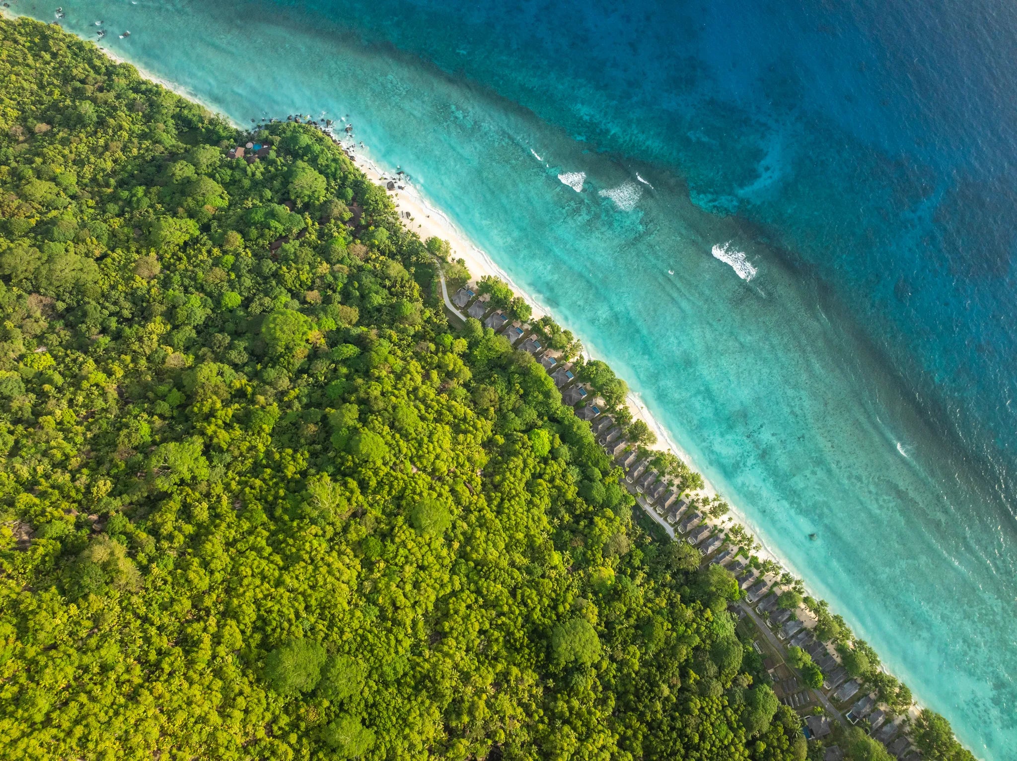 Resort at Hilton Seychelles Labriz Resort & Spa, Silhouette Island, Seychelles.