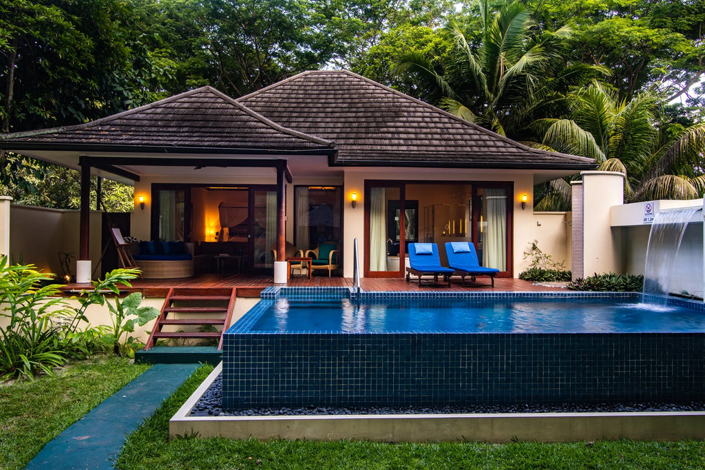 Sanctuary Pool Villa at Hilton Seychelles Labriz Resort & Spa, Silhouette Island, Seychelles.