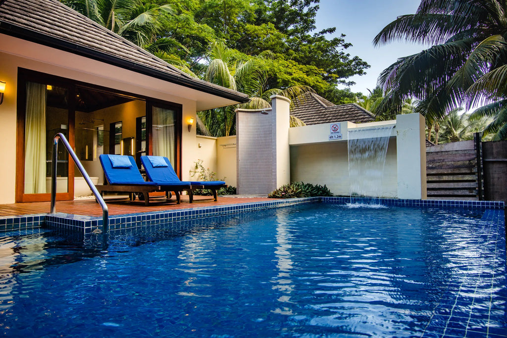 Sanctuary Pool Villa at Hilton Seychelles Labriz Resort & Spa, Silhouette Island, Seychelles.