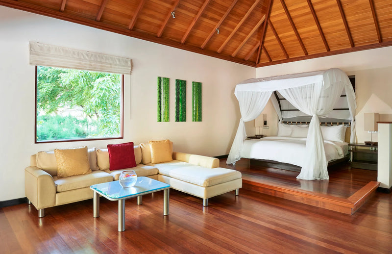 Two Sanctuary Pool Villas Connected By Garden