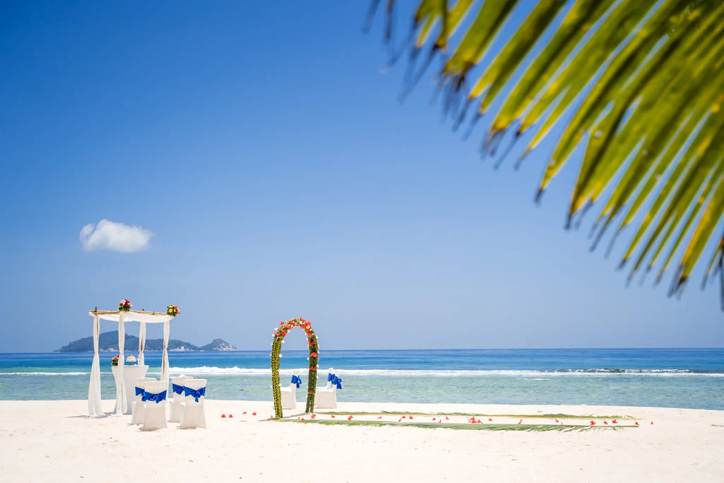 Wedding at Hilton Seychelles Labriz Resort & Spa, Silhouette Island, Seychelles.