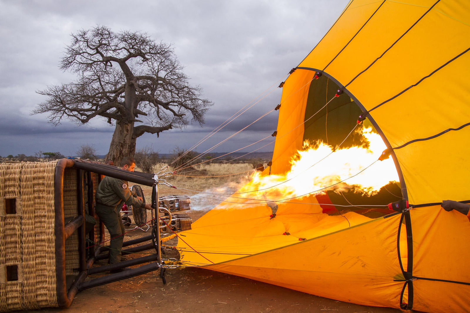 Hot air balloon trips