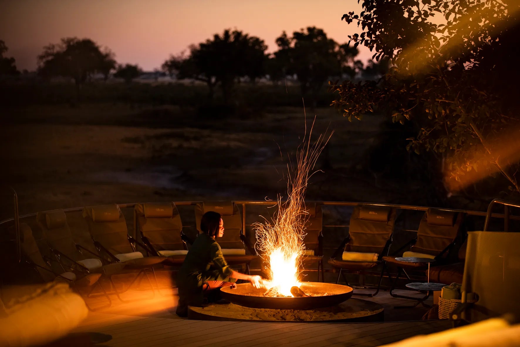 Wilderness Jao at Jao, Okavango Delta, Botswana.