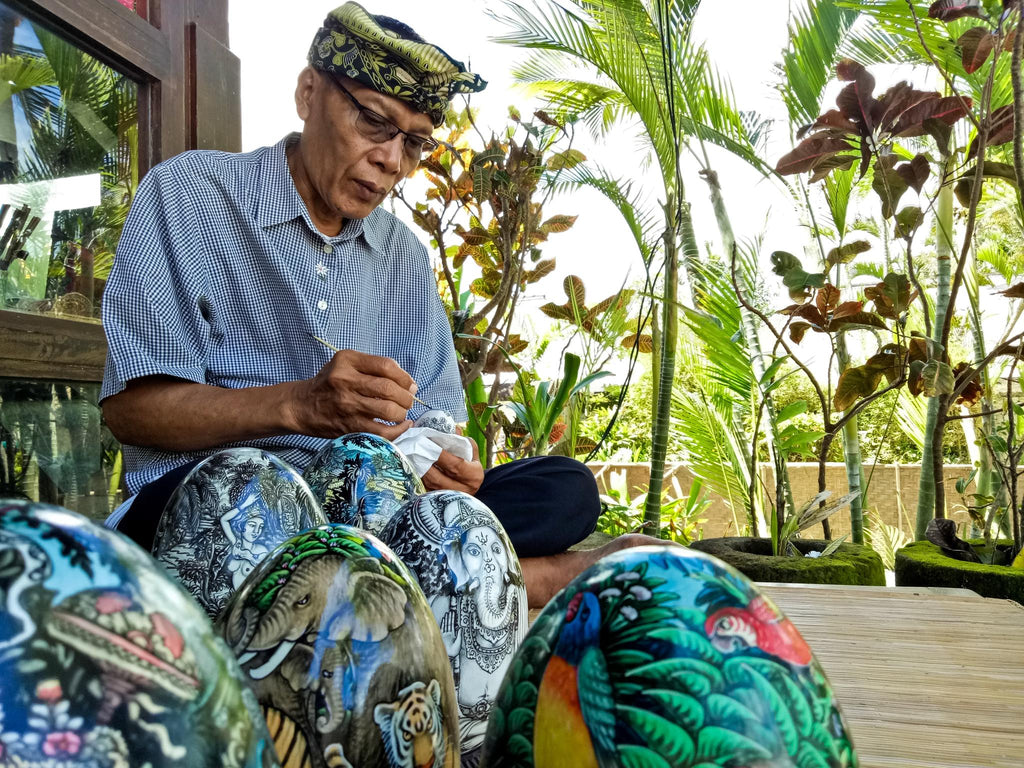 Balinese Egg Painting (Complimentary) gallery image 3