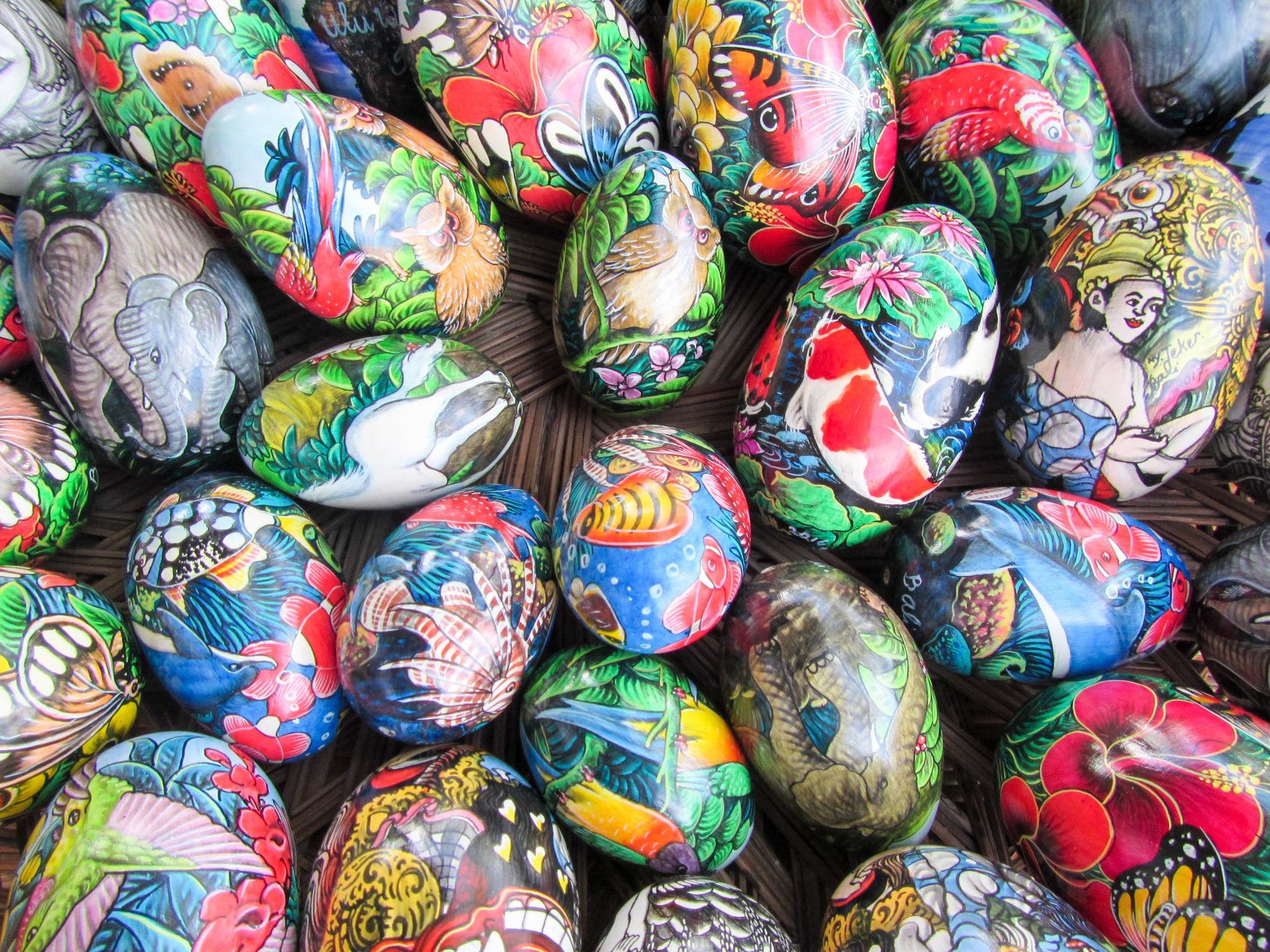 Balinese Egg Painting (Complimentary) gallery image 1