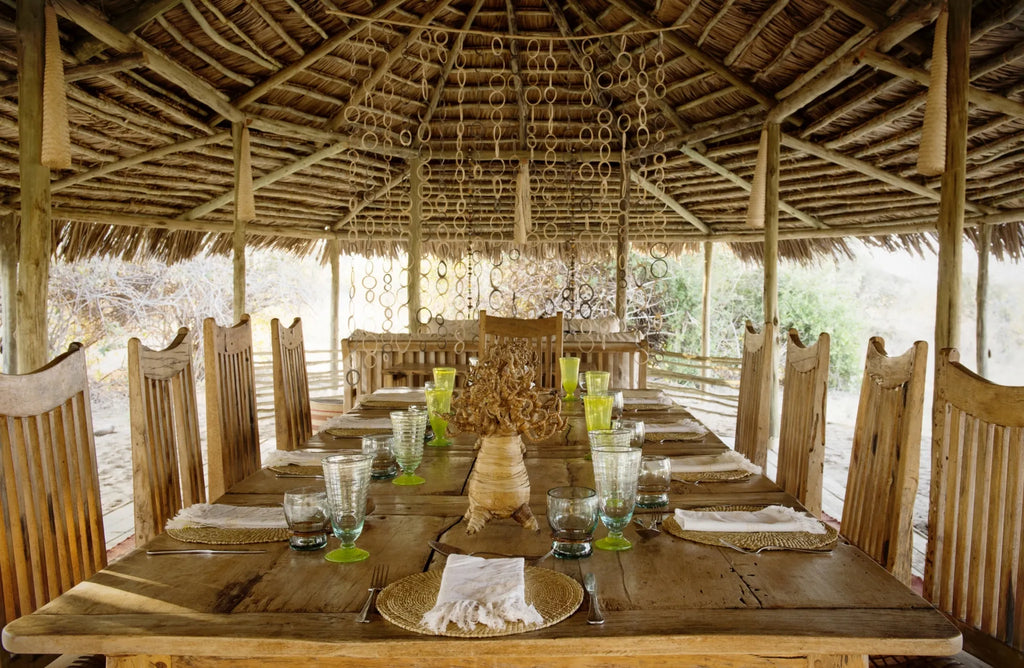 Dining at Kigelia Ruaha, Ruaha National Park, Tanzania.