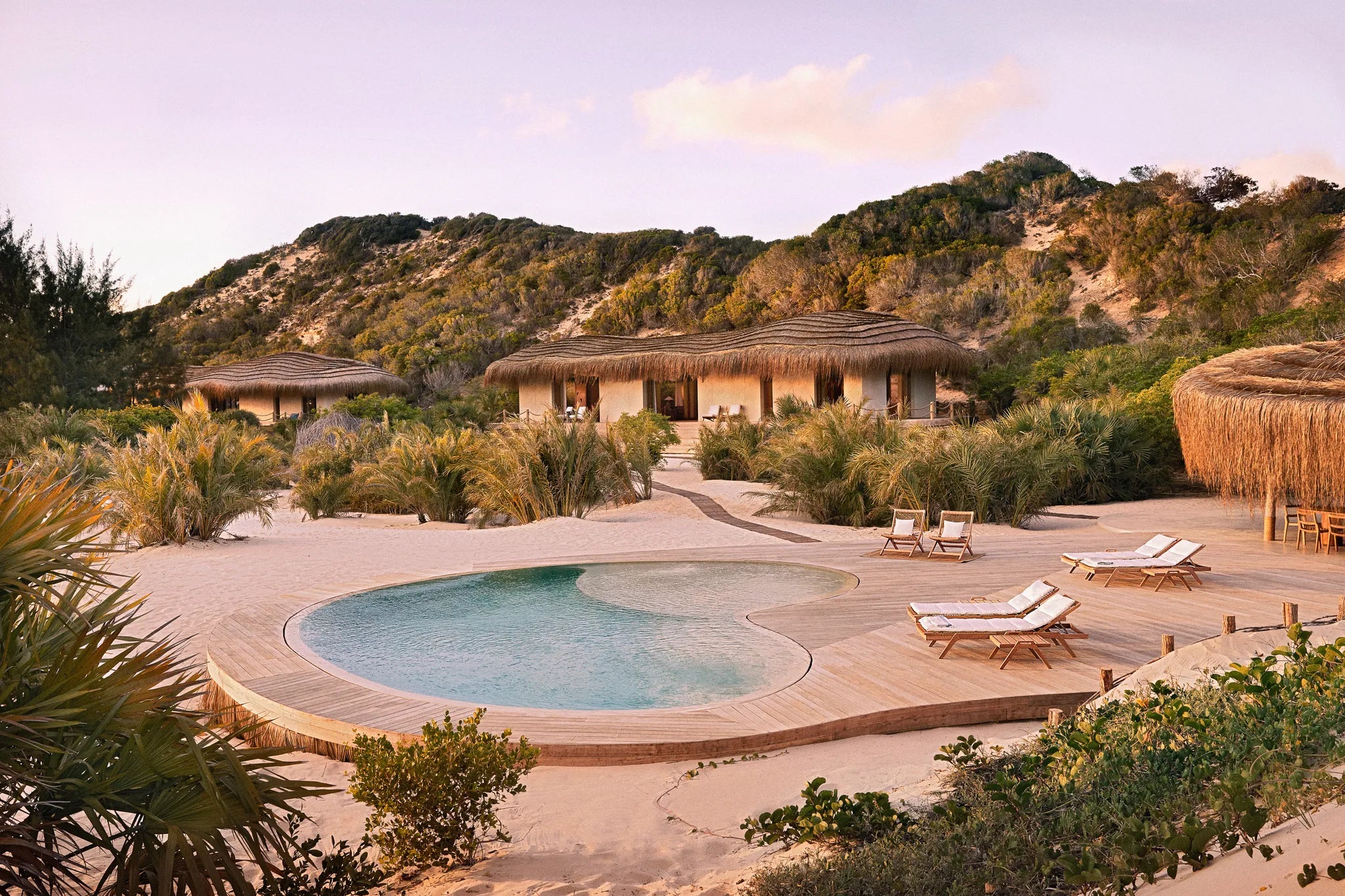 Guest Residence at Kisawa Sanctuary, Benguerra Island, Mozambique.