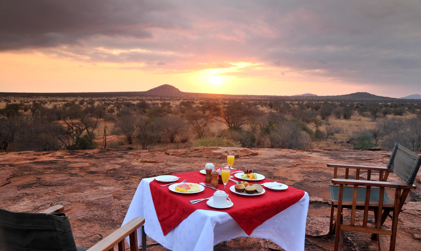 Breakfast on Lion Rock