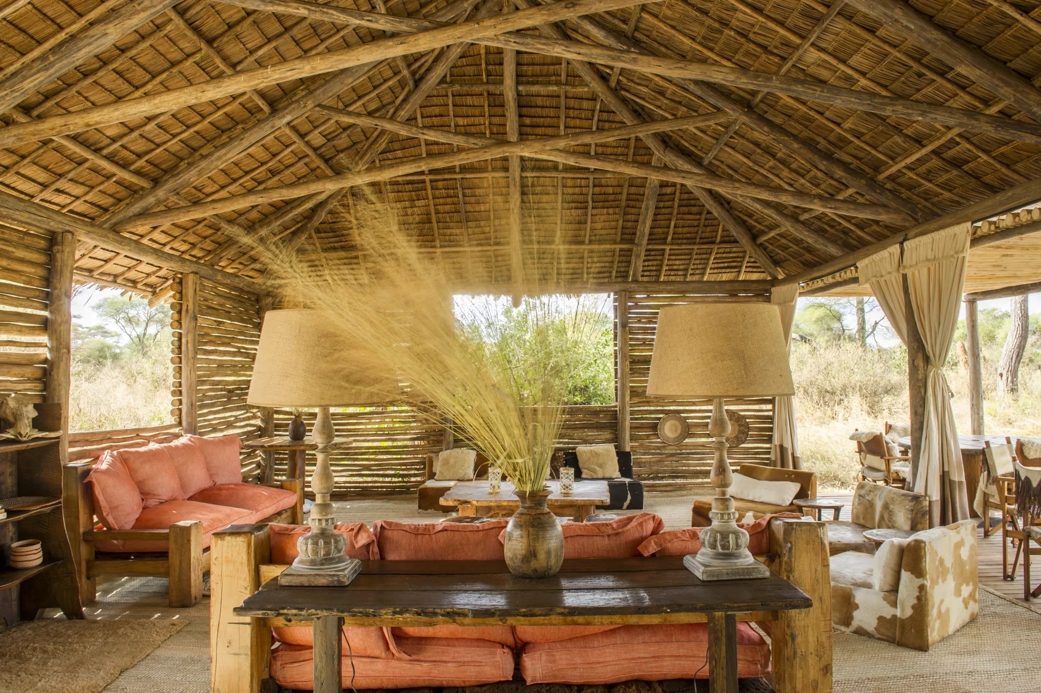 The mess at Kuro Tarangire, Tarangire National Park, Tanzania.