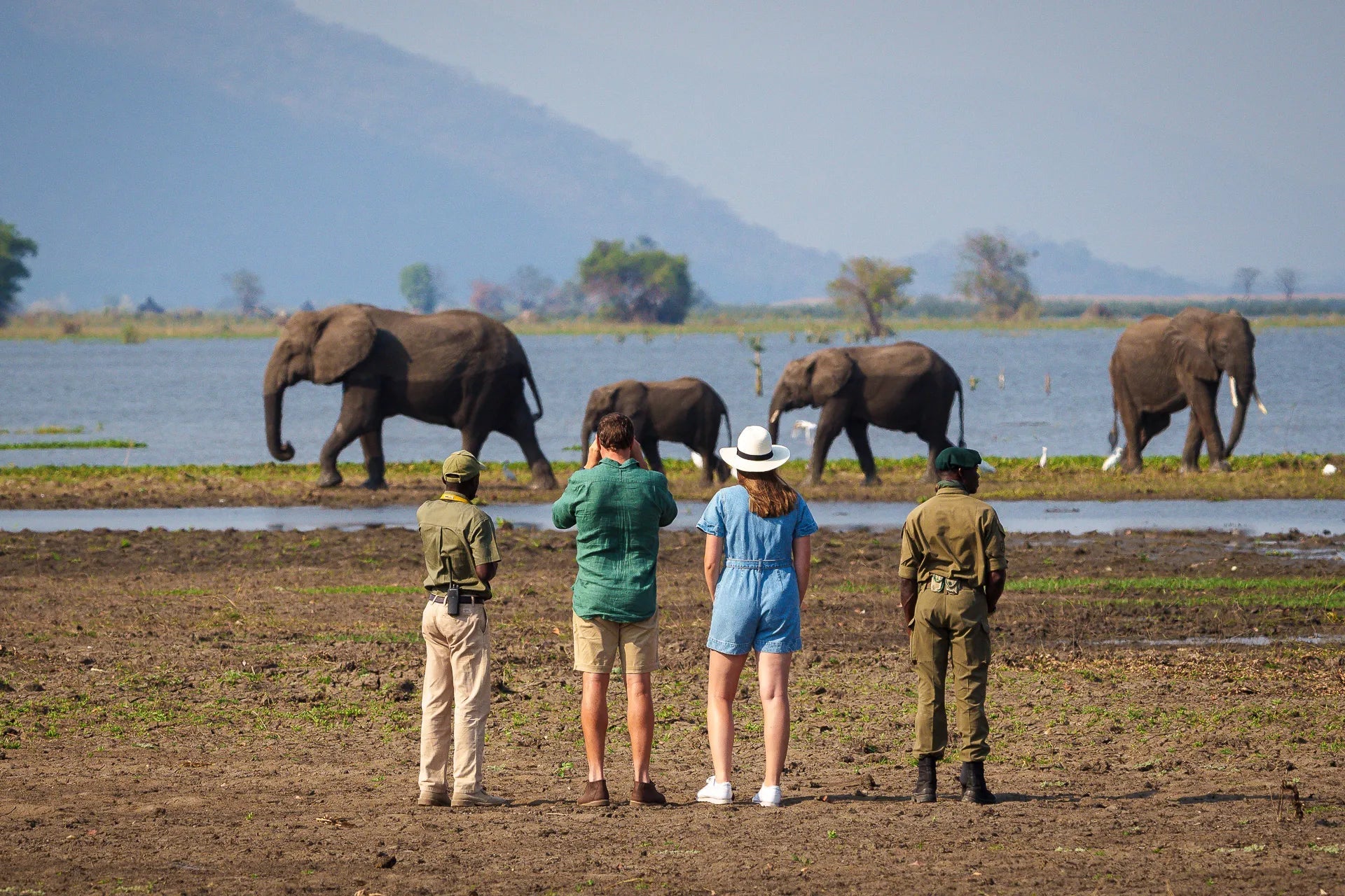 Kuthengo Camp at Kuthengo Camp, Liwonde National Park, Malawi.