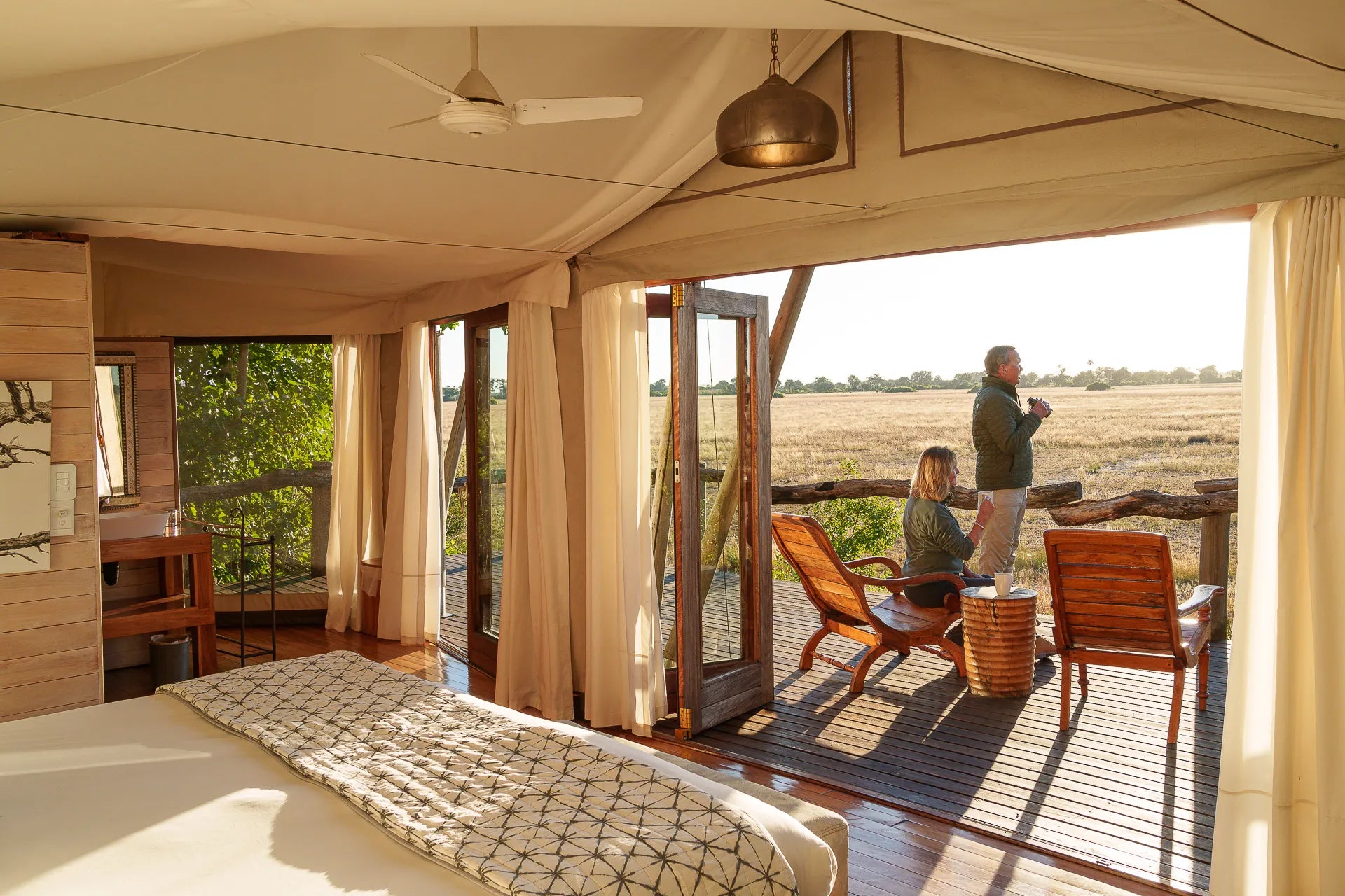 Wilderness Kwetsani at Kwetsani, Okavango Delta, Botswana.