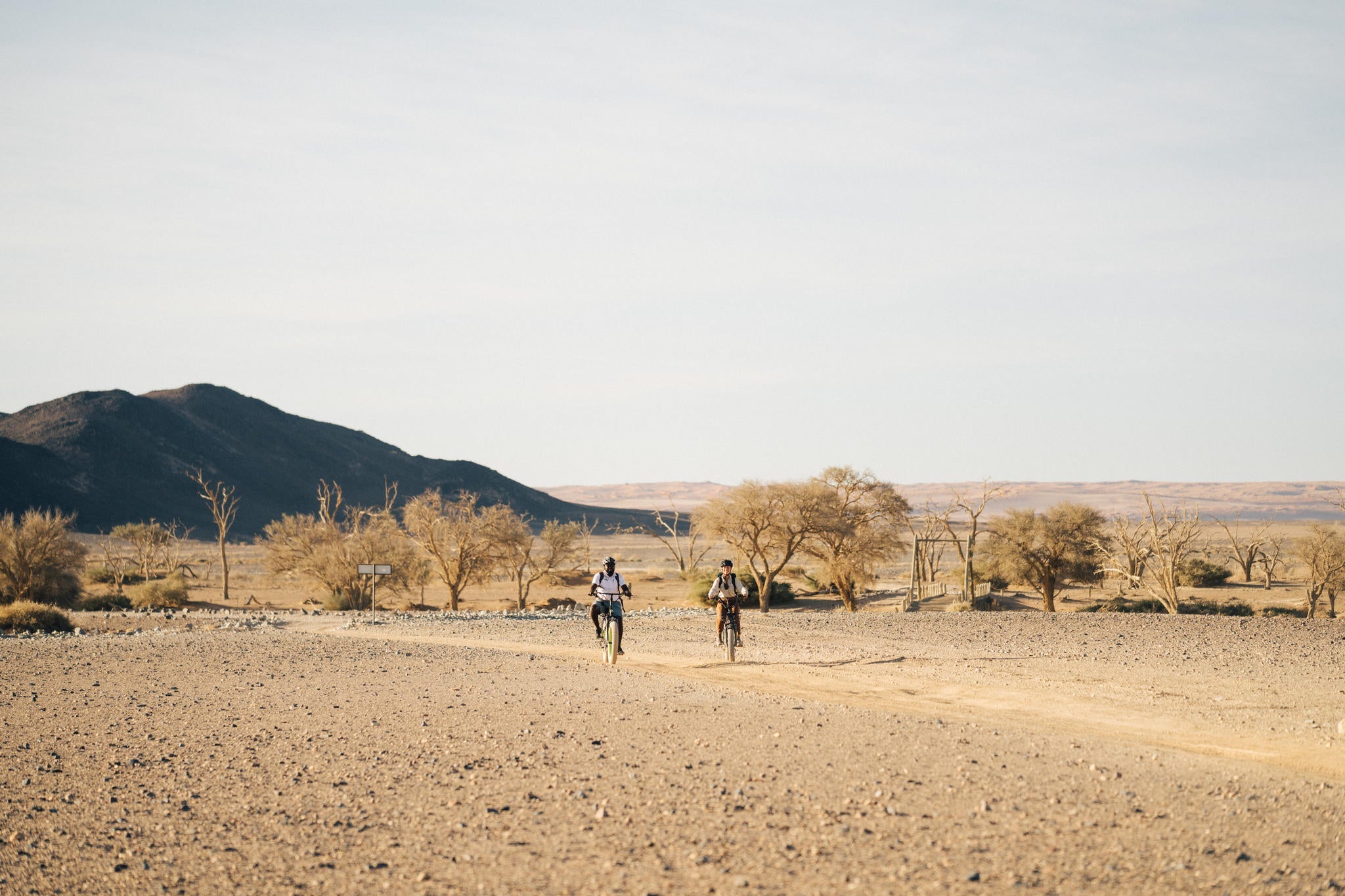 Wilderness Kulala Desert Lodge – Guided Fat-Wheeled e-Bike Excursions