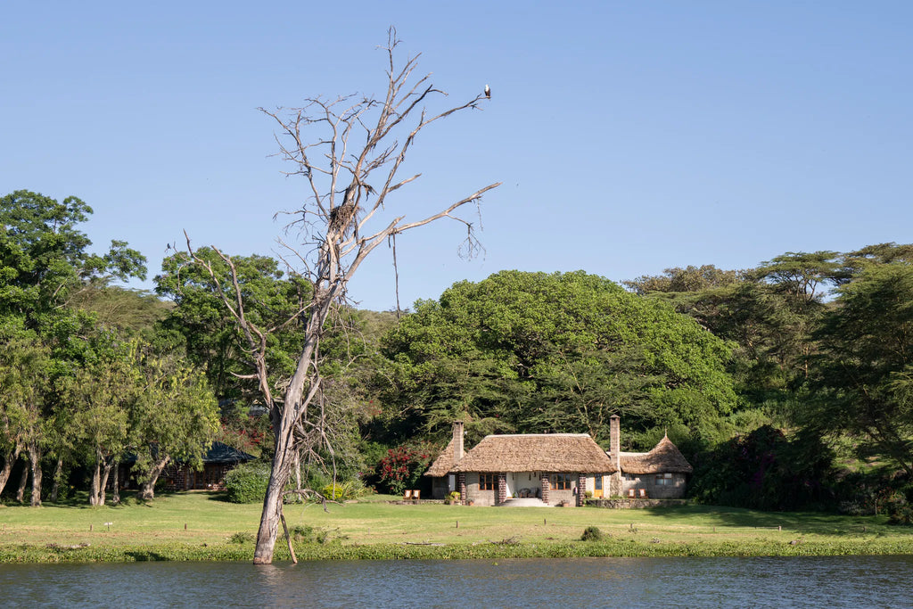 Boat rides on Lake Naivasha at Loldia House, Naivasha, Kenya.