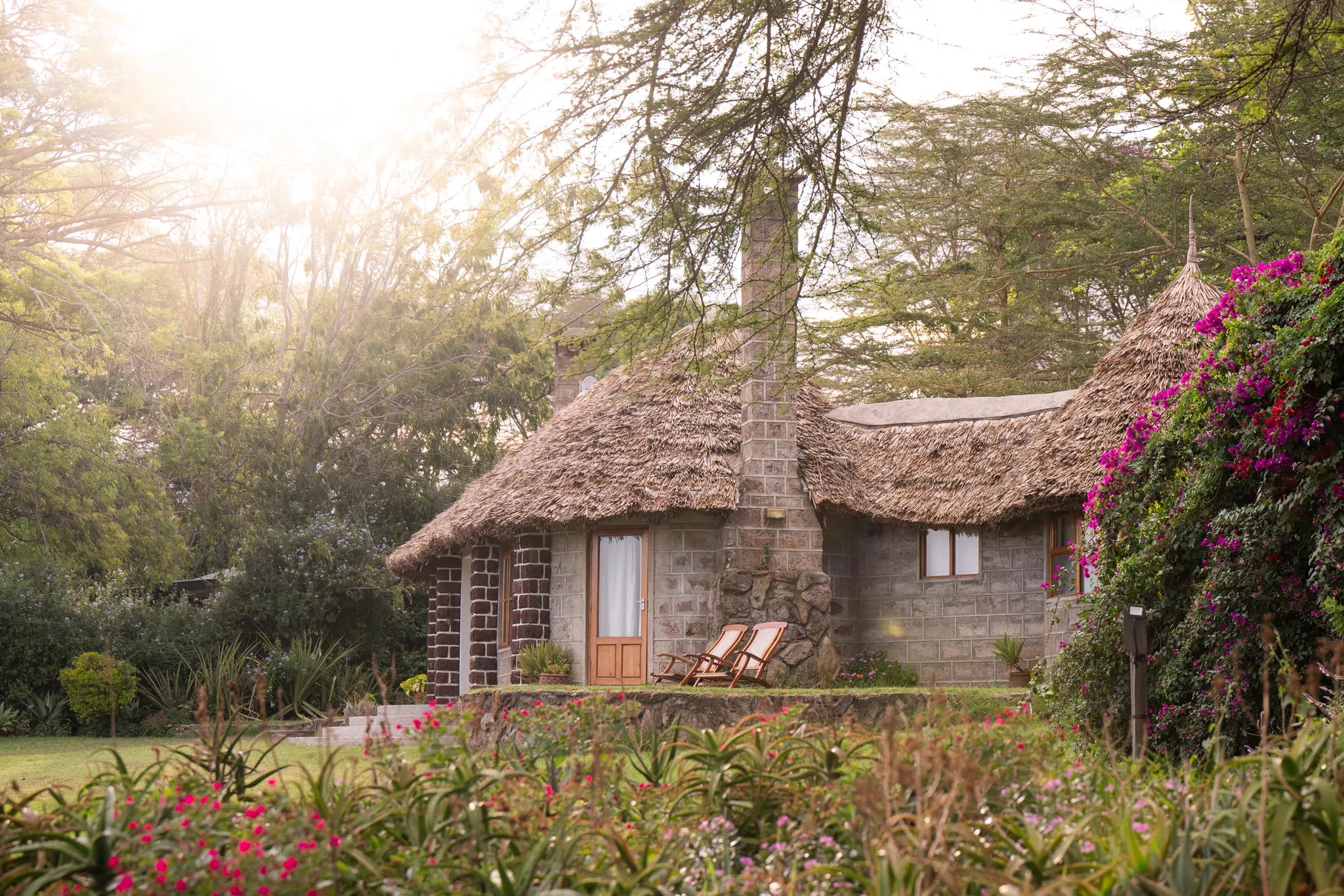 Governors' Loldia House at Loldia House, Naivasha, Kenya.