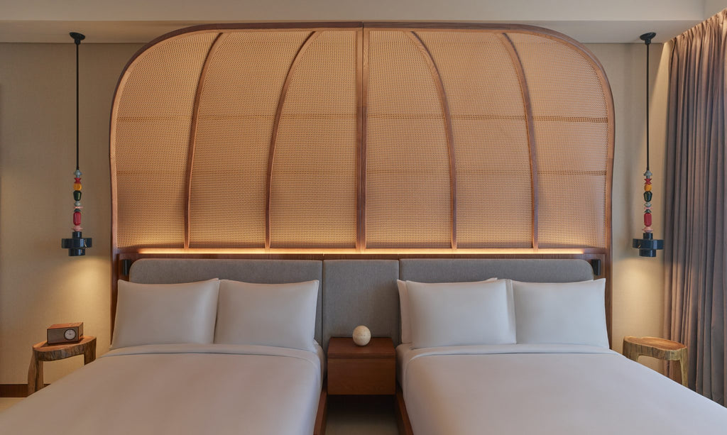 Two Queen beds room with Pool View