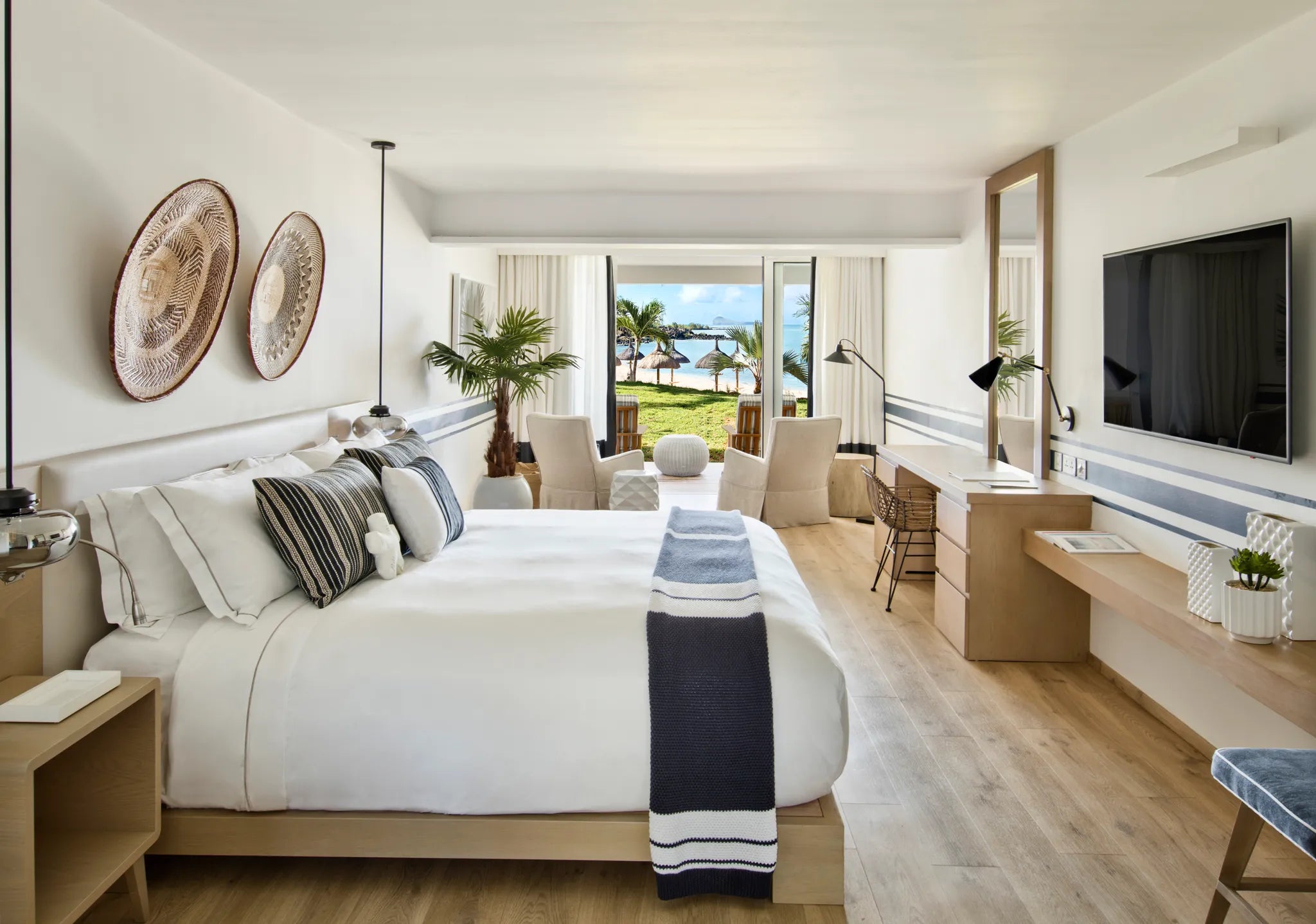 Junior Suite at LUX* Grand Gaube, Mauritius, Grand Gaube, Mauritius.