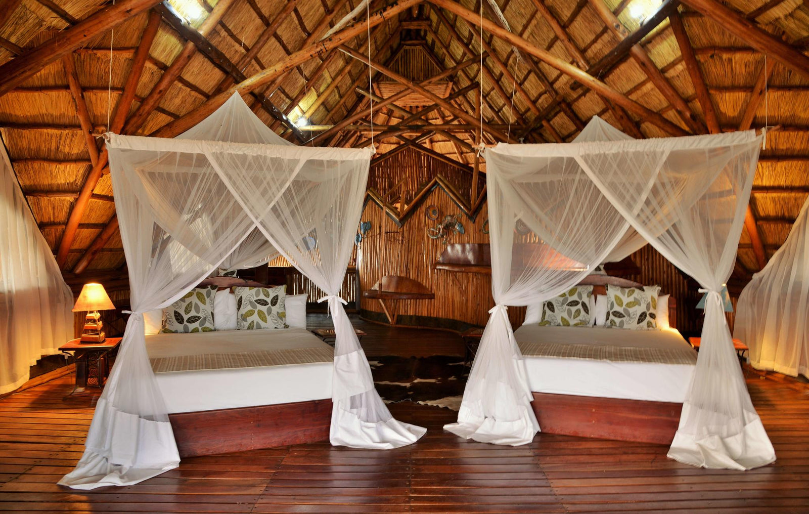 Thatched chalet