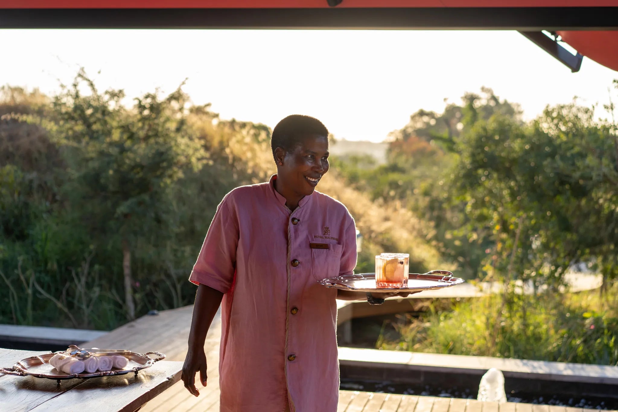Masiya's Camp - Welcome at Masiya's Camp at Royal Malewane , Kruger National Park, South Africa.