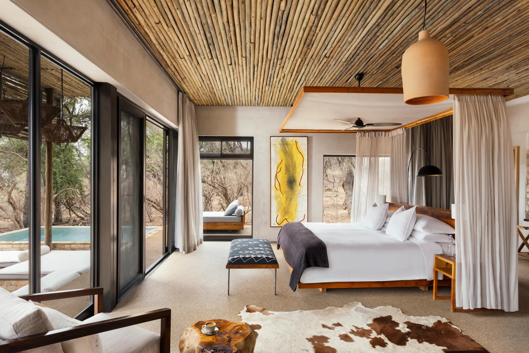 Matetsi Victoria Falls _ River Lodge Suite at Matetsi Victoria Falls, Matetsi Private Game Reserve, Zimbabwe.