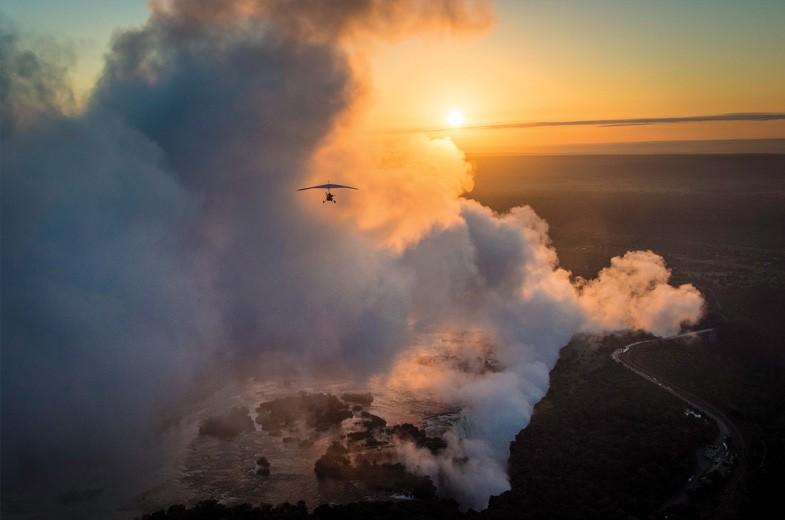 Flight of the Angels over Victoria Falls (Helicopter or Microlight)