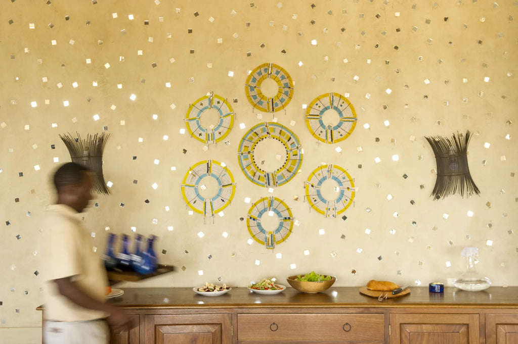 Dining at Mkombe's House Lamai, Northern Serengeti, Tanzania.