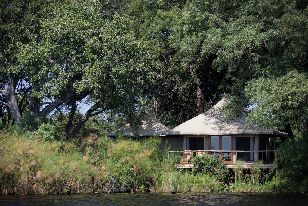 Rooms at Mopiri, Okavango Panhandle, Botswana.