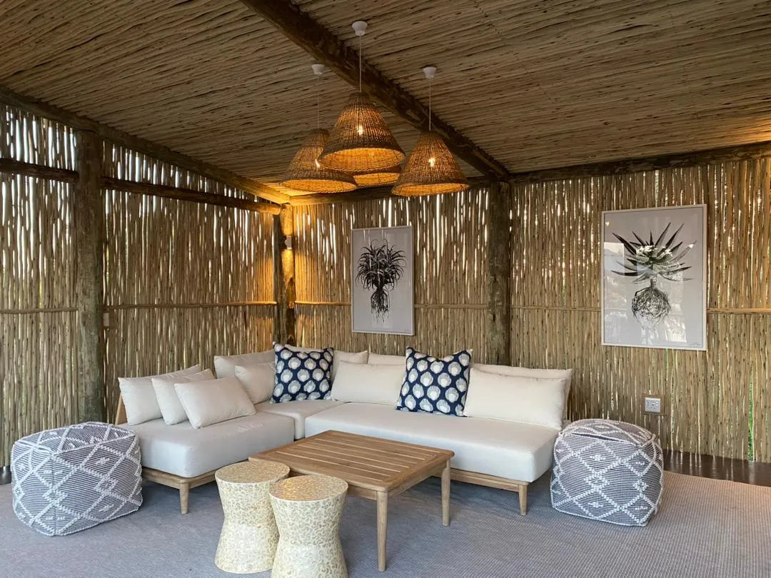 Mopiri's brand new main area at Mopiri, Okavango Panhandle, Botswana.