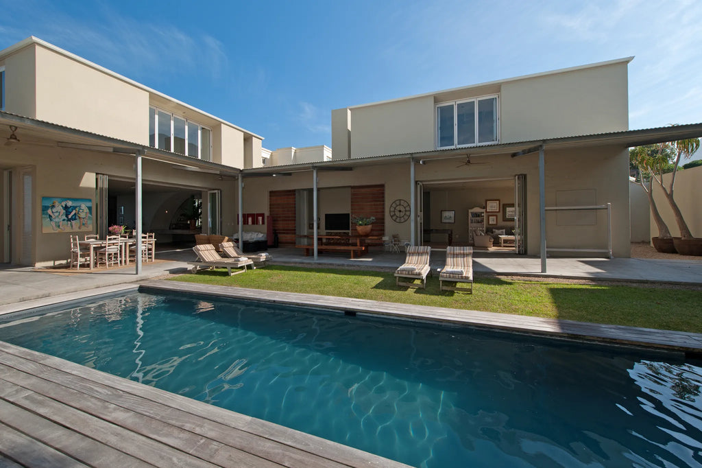 Quart yard at Mosselberg on Grotto Beach, Hermanus, South Africa.