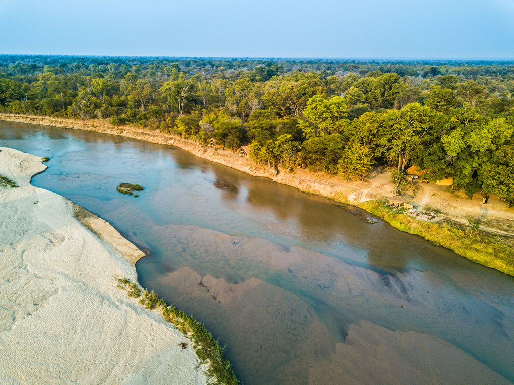 Mwaleshi Camp at Mwaleshi Camp, North Luangwa National Park, Zambia.