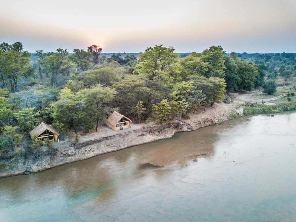 Mwaleshi Camp at Mwaleshi Camp, North Luangwa National Park, Zambia.
