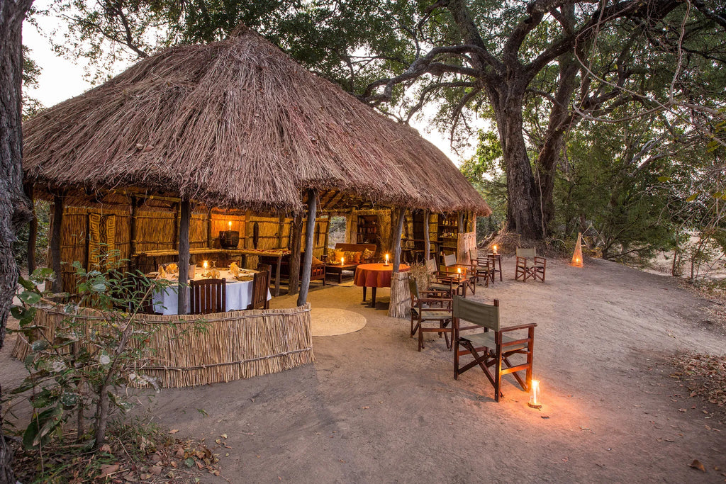 Mwaleshi Camp at Mwaleshi Camp, North Luangwa National Park, Zambia.