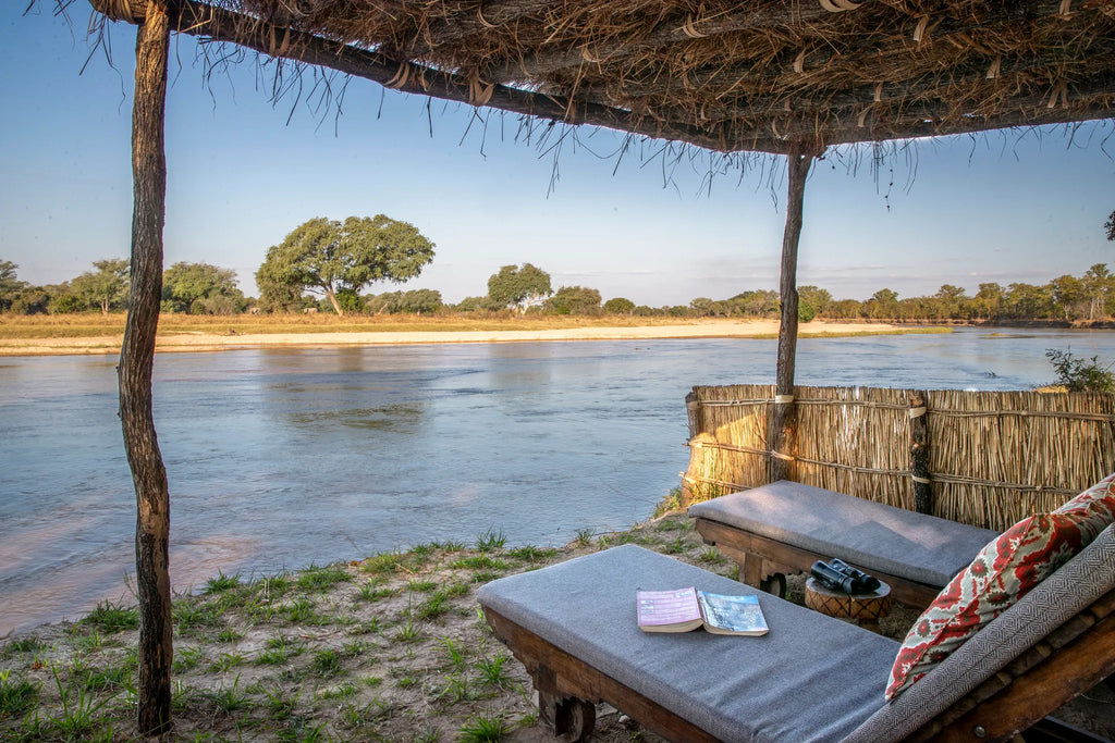 Mwaleshi Camp at Mwaleshi Camp, North Luangwa National Park, Zambia.