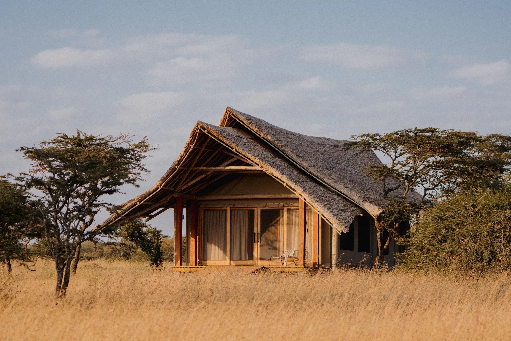 Naboisho Camp - Tent Exterior at Naboisho, Mara Naboisho Conservancy, Kenya.