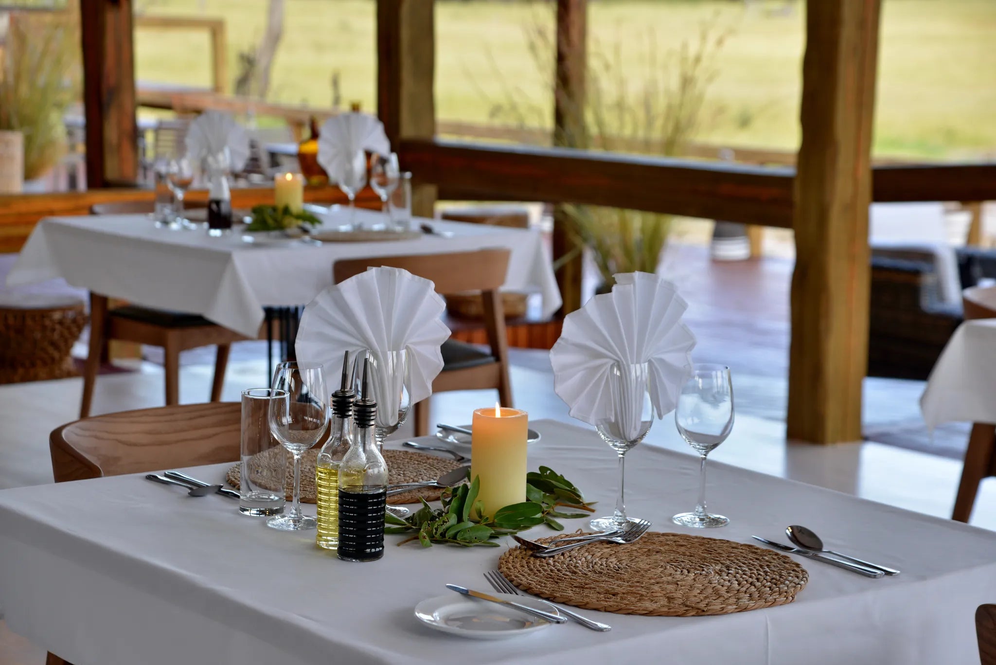 Nogatsaa Pans at Nogatsaa Pans Chobe Lodge, Nogatsaa - Chobe National Park, Botswana.