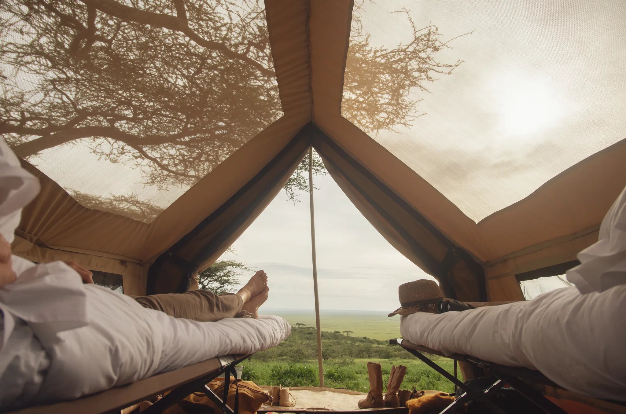 Sleep under the stars on clear nights at Nomad Tanzania Expeditionary Walking Camp [Jul-Oct] , Ruaha National Park, Tanzania.