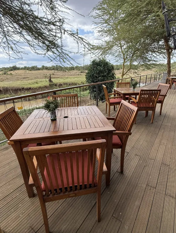 Asilia Ol Pejeta Bush Camp - Deck at Ol Pejeta Bush Camp, Ol Pejeta Conservancy, Kenya.