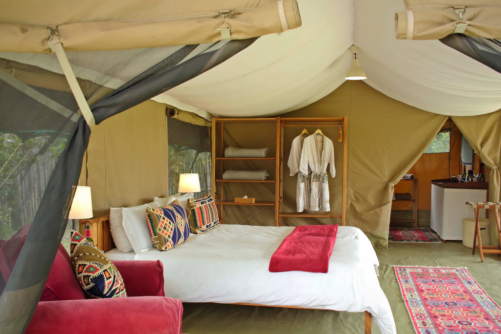 Asilia Ol Pejeta Bush Camp - Guest Tent at Ol Pejeta Bush Camp, Ol Pejeta Conservancy, Kenya.