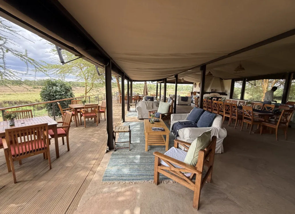 Asilia Ol Pejeta Bush Camp - Mess Area at Ol Pejeta Bush Camp, Ol Pejeta Conservancy, Kenya.