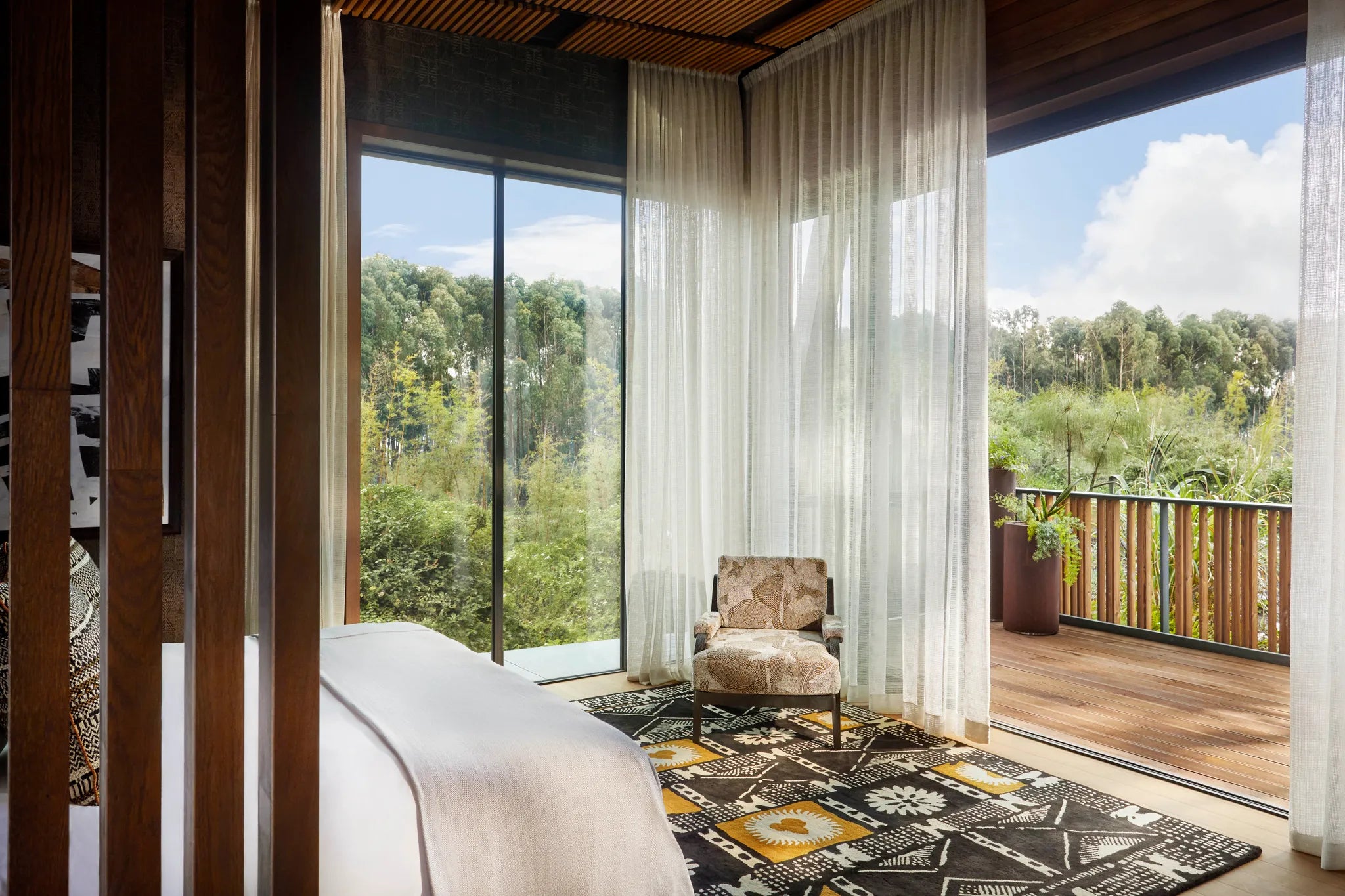 SILVERBACK SUITE at One & Only Gorilla's Nest, Volcanoes National Park, Rwanda.