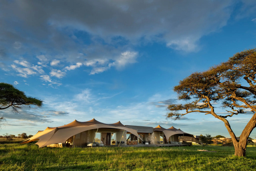 Asilia Africa - Namiri Plains Retreats - Front View at Retreats at Namiri Plains, Eastern Serengeti.