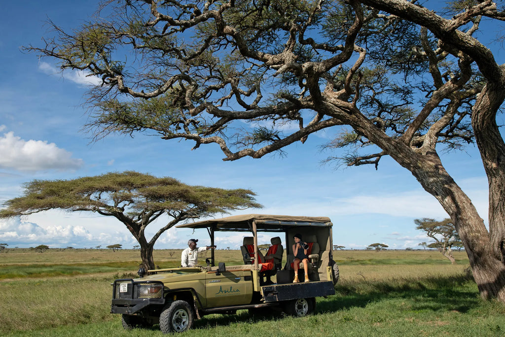 Asilia Africa - Namiri Plains Retreats - Photographic Vehicle at Retreats at Namiri Plains, Eastern Serengeti.