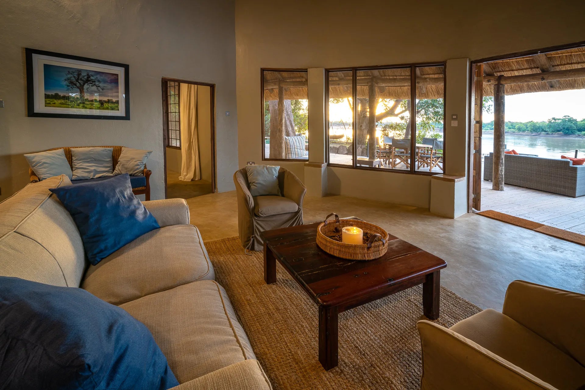 Robin's House at Robin's House, South Luangwa National Park, Zambia.