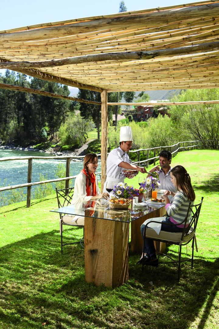 Lunch in the garden